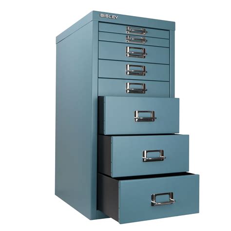 bisley 8-drawer under-desk multidrawer steel cabinet|bisley uk.